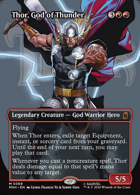 Thor, God of Thunder #369 from Marvel Super Heroes