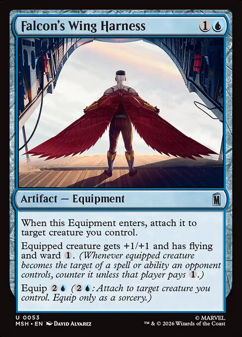 Falcon's Wing Harness #53 from Marvel Super Heroes