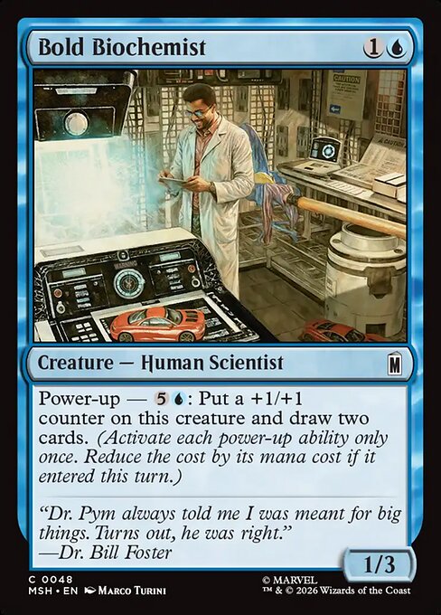 Bold Biochemist #48 from Marvel Super Heroes