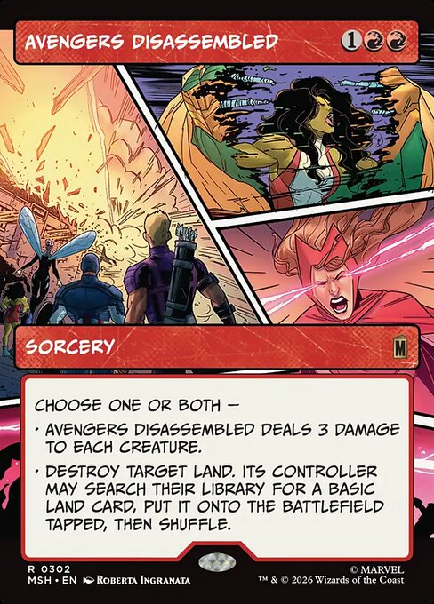 Avengers Disassembled #302 from Marvel Super Heroes