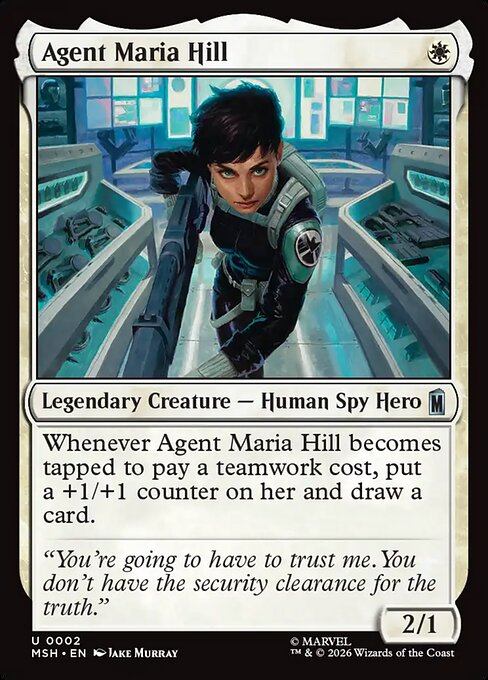 Agent Maria Hill #2 from Marvel Super Heroes