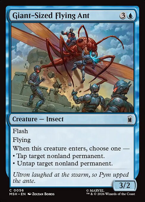 Giant-Sized Flying Ant #56 from Marvel Super Heroes
