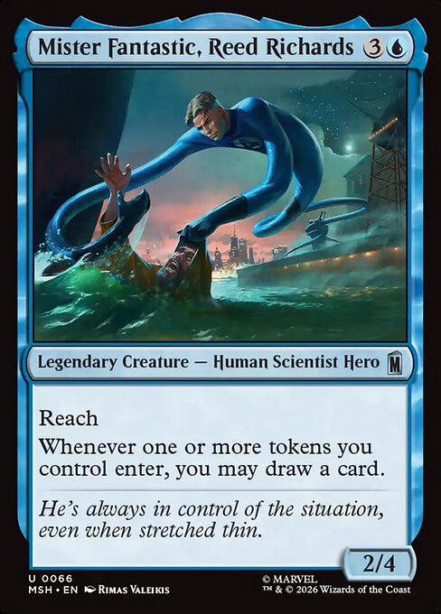 Mister Fantastic, Reed Richards #66 from Marvel Super Heroes