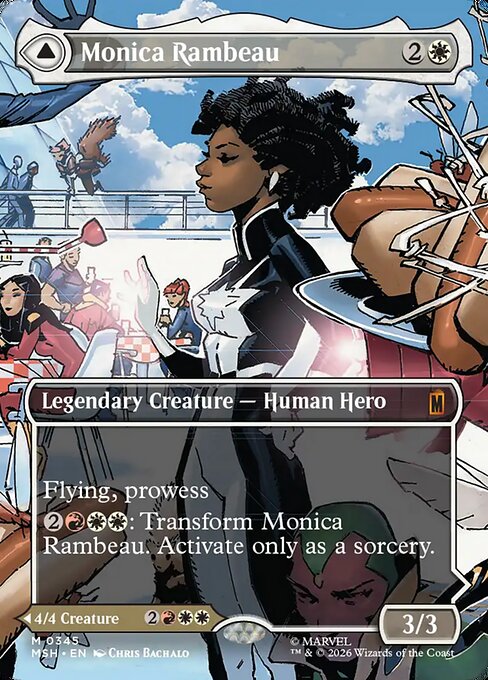 Monica Rambeau // Photon, Living Light #345 from Marvel Super Heroes