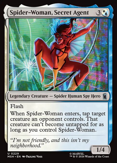 Spider-Woman, Secret Agent #229 from Marvel Super Heroes