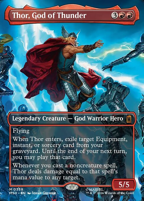 Thor, God of Thunder #338 from Marvel Super Heroes
