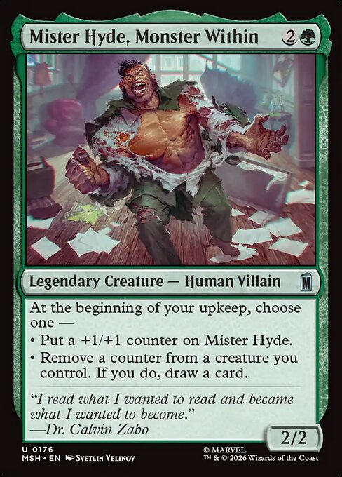 Mister Hyde, Monster Within #176 from Marvel Super Heroes