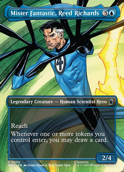 Mister Fantastic, Reed Richards #320 from Marvel Super Heroes