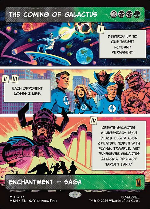 The Coming of Galactus #307 from Marvel Super Heroes