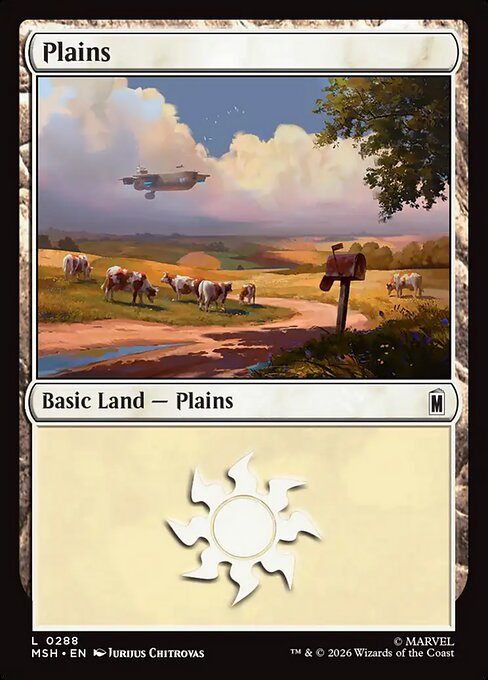 Plains #288 from Marvel Super Heroes