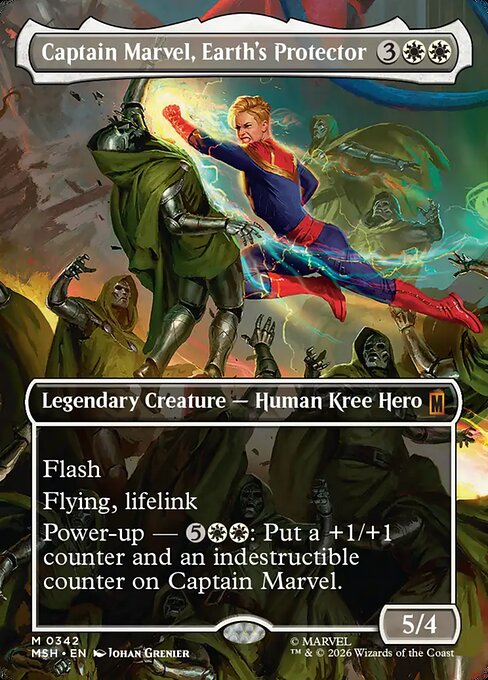 Captain Marvel, Earth's Protector #342 from Marvel Super Heroes