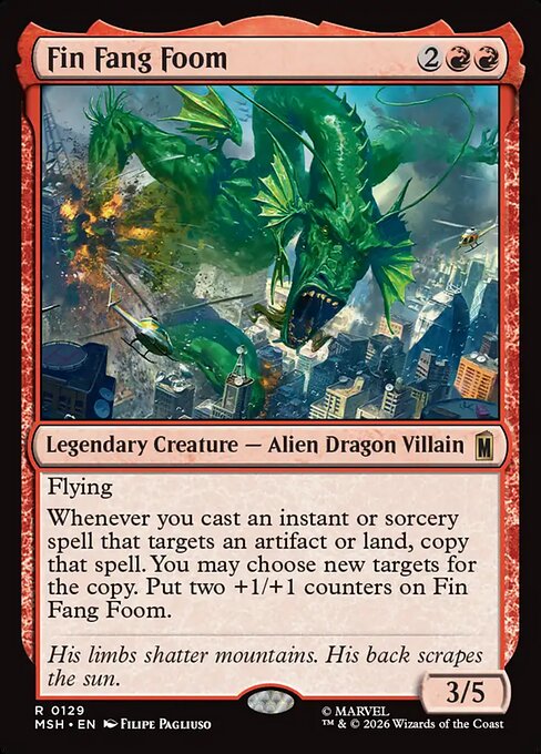 Fin Fang Foom #129 from Marvel Super Heroes