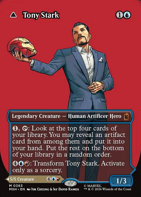 Tony Stark // The Invincible Iron Man #363 from Marvel Super Heroes