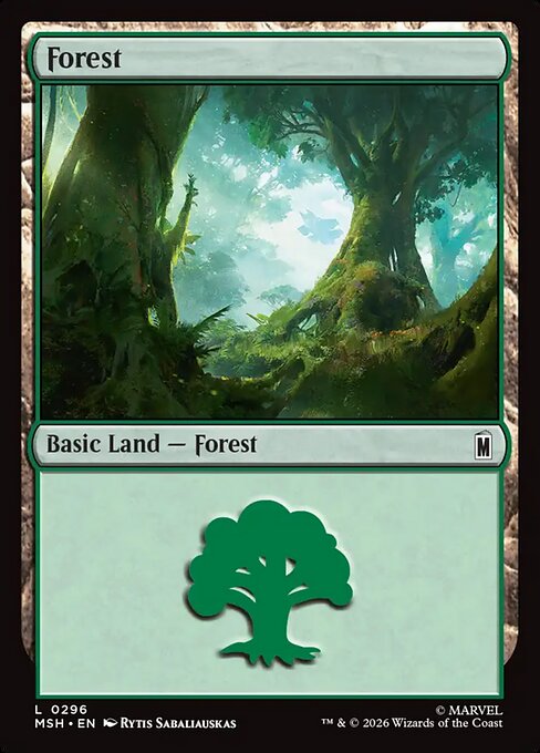 Forest #296 from Marvel Super Heroes