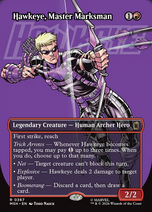 Hawkeye, Master Marksman #367 from Marvel Super Heroes
