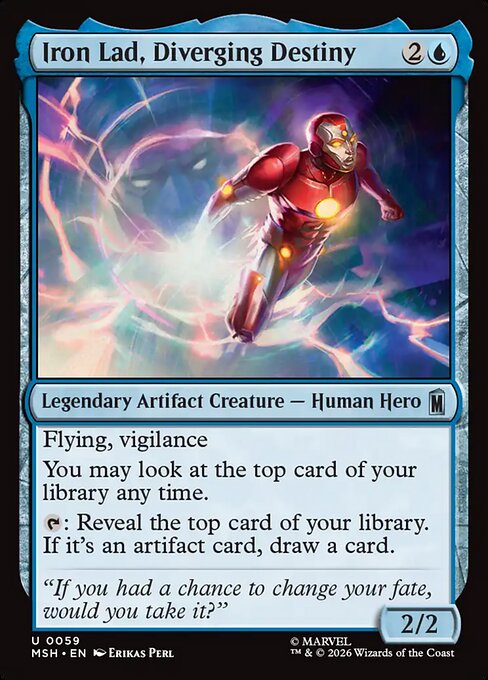Iron Lad, Diverging Destiny #59 from Marvel Super Heroes