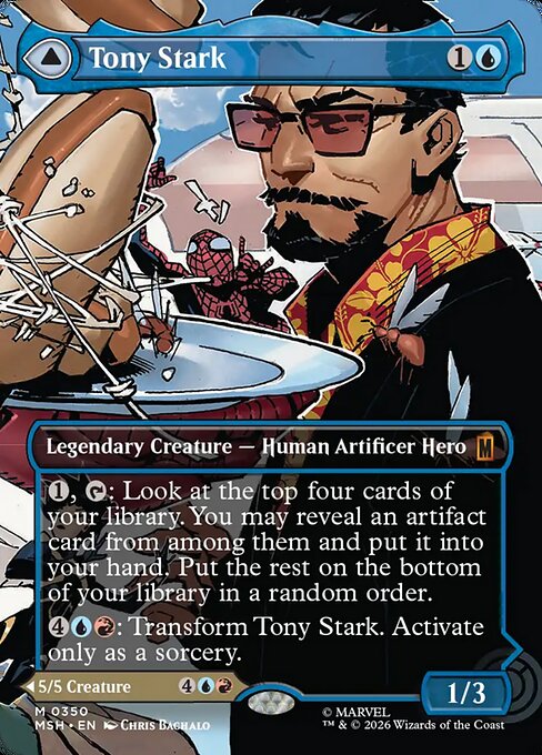 Tony Stark // The Invincible Iron Man #350 from Marvel Super Heroes
