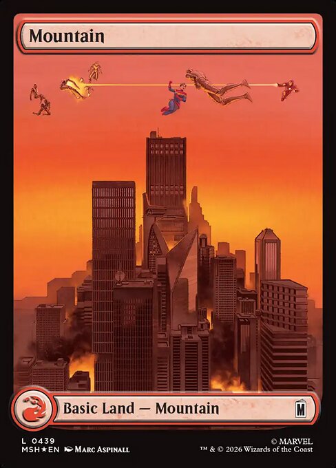 Mountain #439 from Marvel Super Heroes