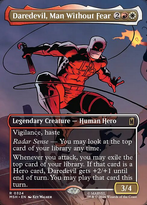 Daredevil, Man Without Fear #324 from Marvel Super Heroes