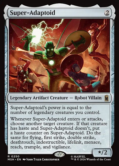 Super-Adaptoid #250 from Marvel Super Heroes