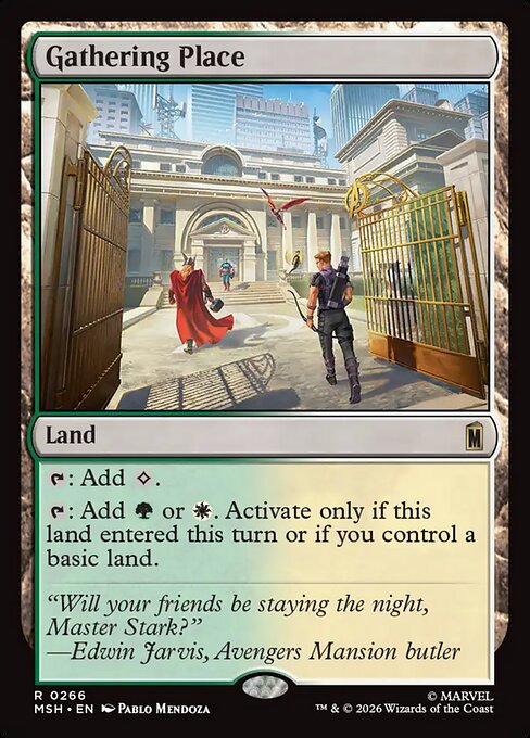 Gathering Place #266 from Marvel Super Heroes