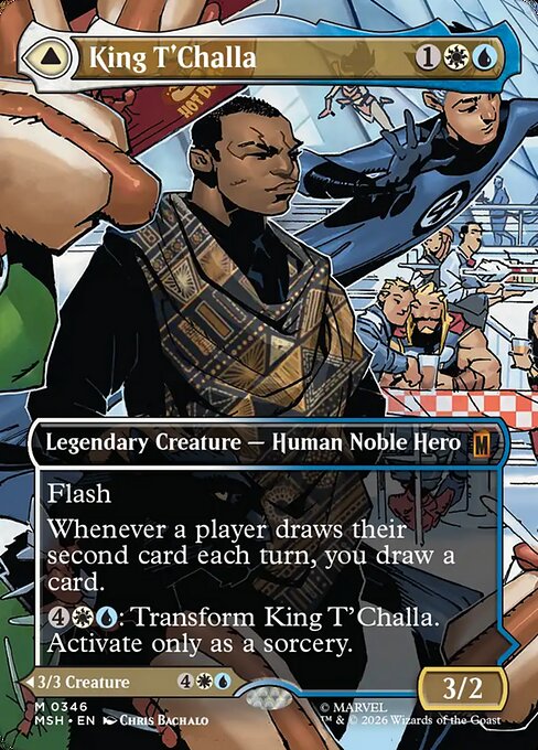 King T'Challa // Black Panther, Hope Enduring #346 from Marvel Super Heroes