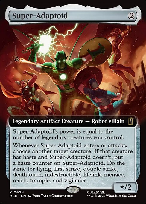 Super-Adaptoid #428 from Marvel Super Heroes