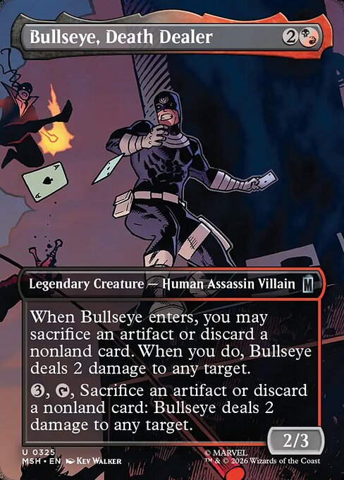 Bullseye, Death Dealer #325 from Marvel Super Heroes