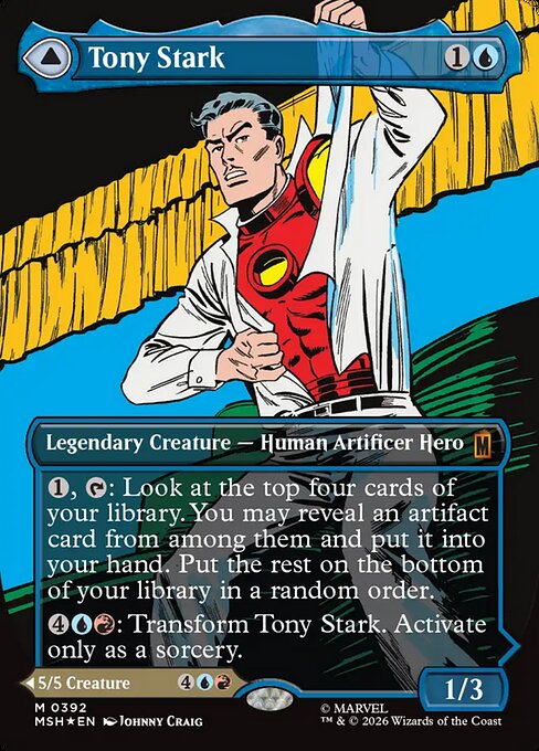 Tony Stark // The Invincible Iron Man #392 from Marvel Super Heroes
