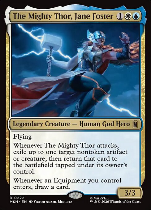The Mighty Thor, Jane Foster #222 from Marvel Super Heroes