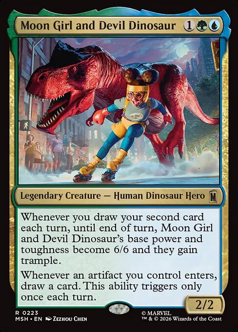 Moon Girl and Devil Dinosaur #223 from Marvel Super Heroes