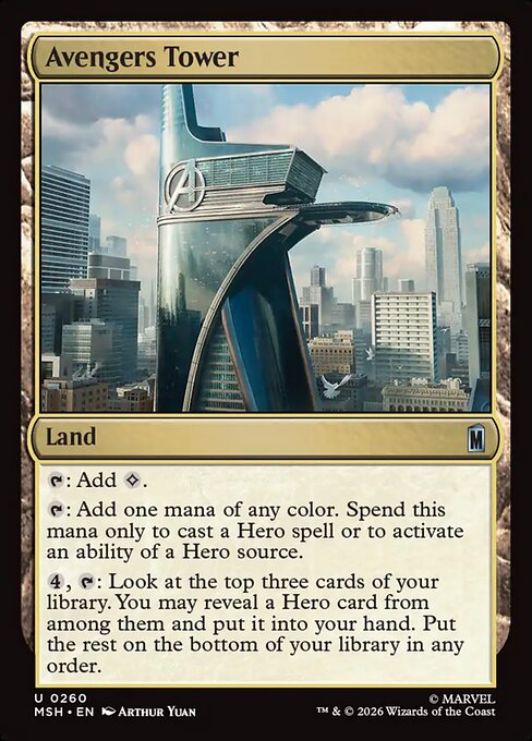 Avengers Tower #260 from Marvel Super Heroes