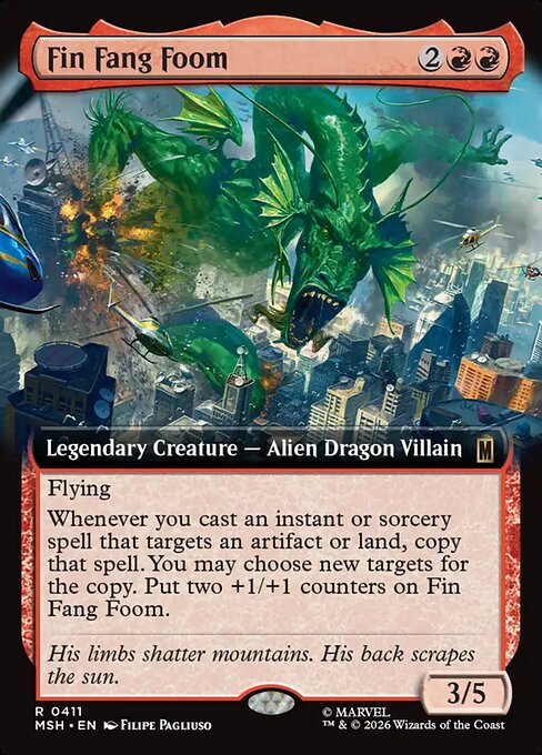 Fin Fang Foom #411 from Marvel Super Heroes