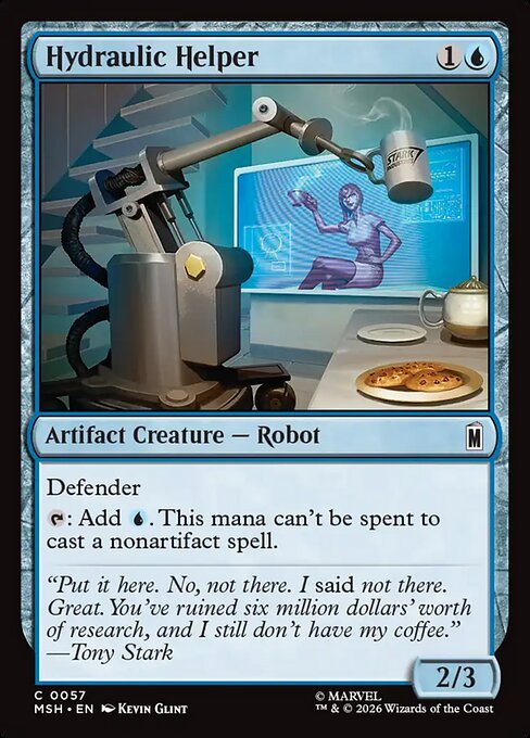 Hydraulic Helper #57 from Marvel Super Heroes