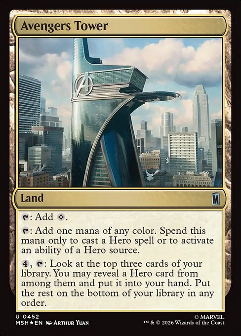 Avengers Tower #452 from Marvel Super Heroes