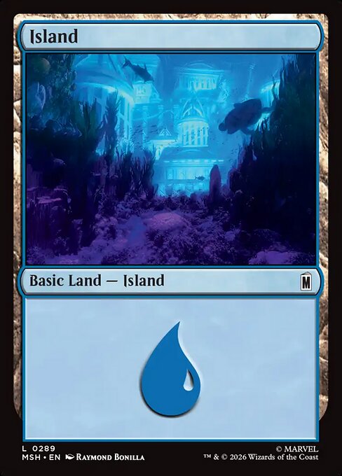 Island #289 from Marvel Super Heroes