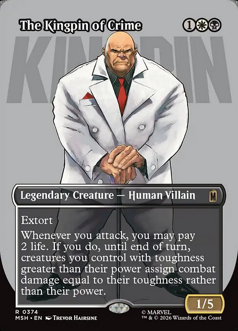 The Kingpin of Crime #374 from Marvel Super Heroes