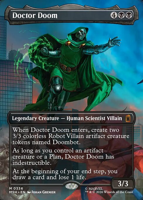 Doctor Doom #336 from Marvel Super Heroes