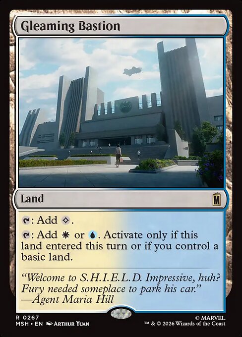 Gleaming Bastion #267 from Marvel Super Heroes