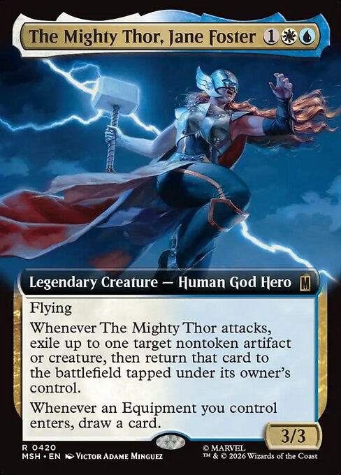 The Mighty Thor, Jane Foster #420 from Marvel Super Heroes