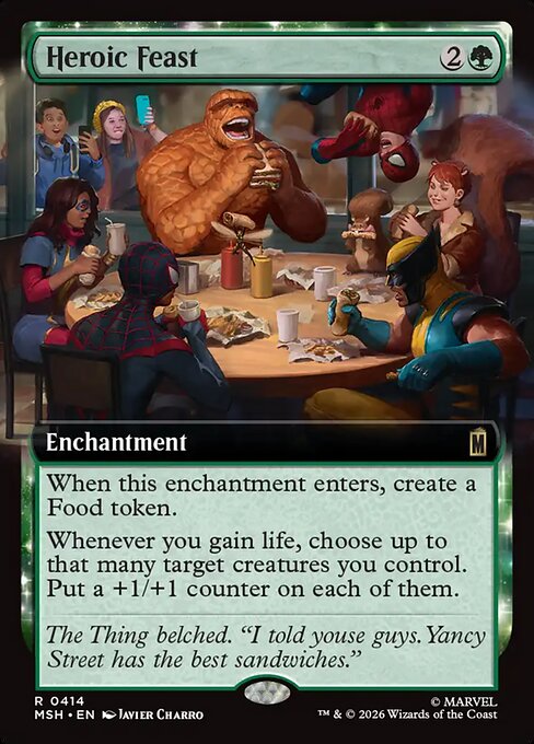 Heroic Feast #414 from Marvel Super Heroes