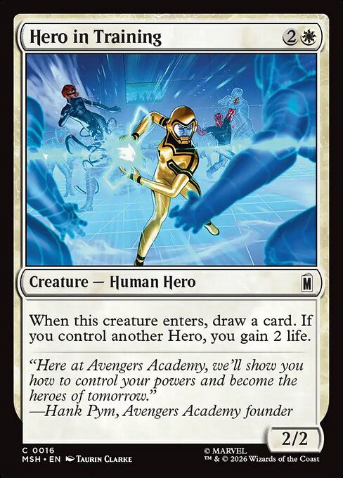 Hero in Training #16 from Marvel Super Heroes