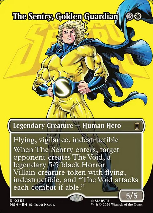 The Sentry, Golden Guardian #358 from Marvel Super Heroes