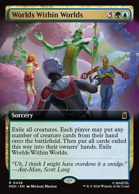 Worlds Within Worlds #426 from Marvel Super Heroes