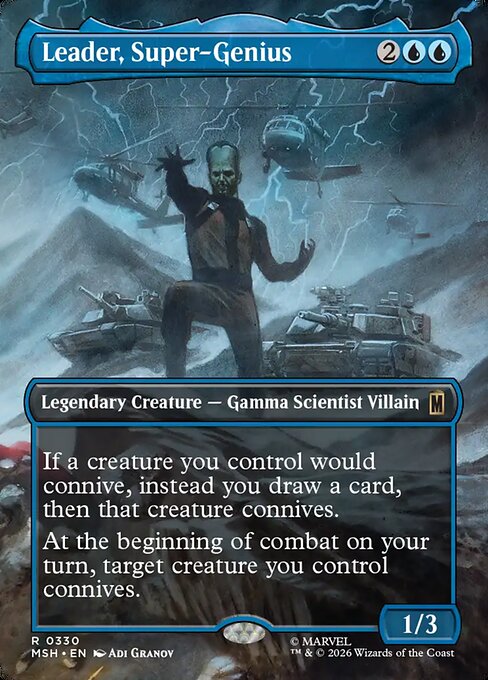 Leader, Super-Genius #330 from Marvel Super Heroes