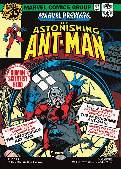 The Astonishing Ant-Man #397 from Marvel Super Heroes