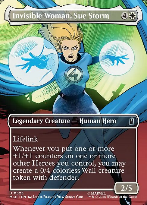 Invisible Woman, Sue Storm #323 from Marvel Super Heroes