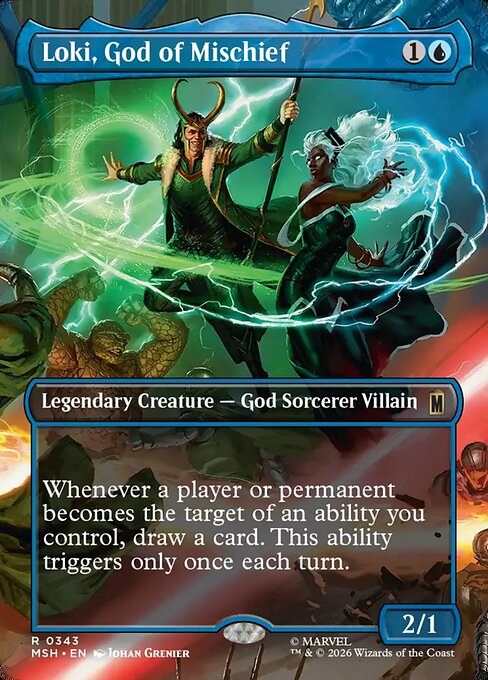 Loki, God of Mischief #343 from Marvel Super Heroes