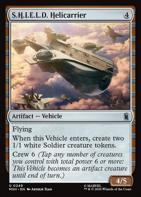 S.H.I.E.L.D. Helicarrier #249 from Marvel Super Heroes