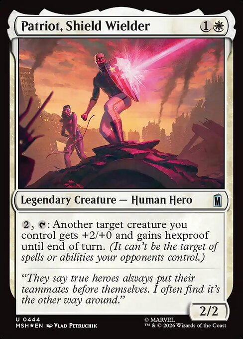 Patriot, Shield Wielder #444 from Marvel Super Heroes